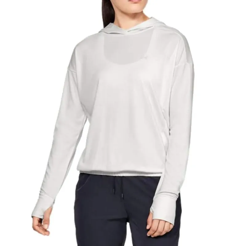 Under Armour Women's White Sun Hoodie sold by Zulily