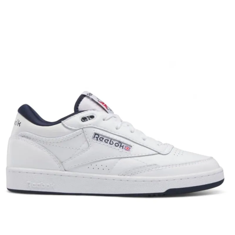 Reebok Men's Club C Mid II Vintage Shoes - Ftwwht/Vecnav/Vecred sold by Zulily