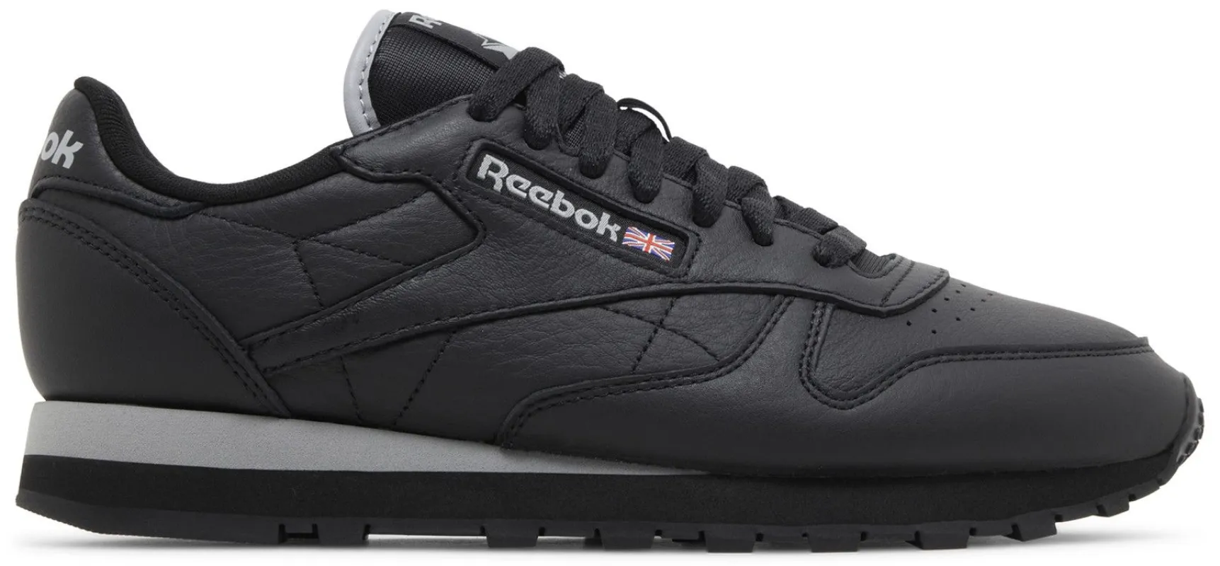 Reebok Men's Classic Leather Shoes - Cblack/Pugry4/Cblack sold by Zulily