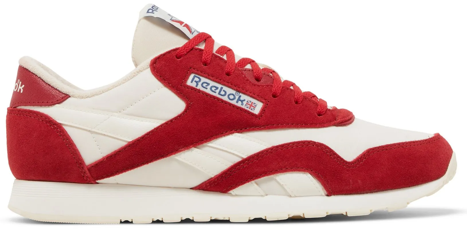 Reebok Men's Classic Nylon Shoes - Flasrd/Chalk/Clawht sold by Zulily
