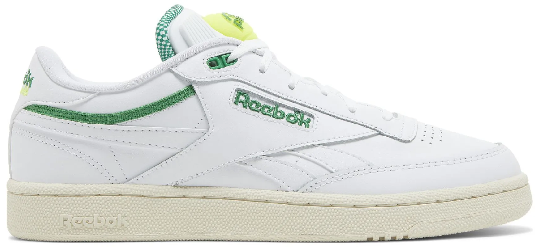 Reebok Men's Club C 85 Pump Shoes - Ftwwht/Clawht/Glegrn sold by Zulily