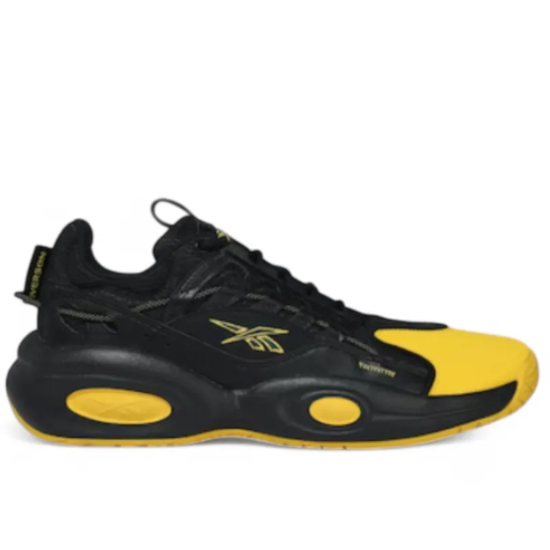 Reebok Men's Solution Mid Shoes - Cblack/Toxyel/Forgrn sold by Zulily