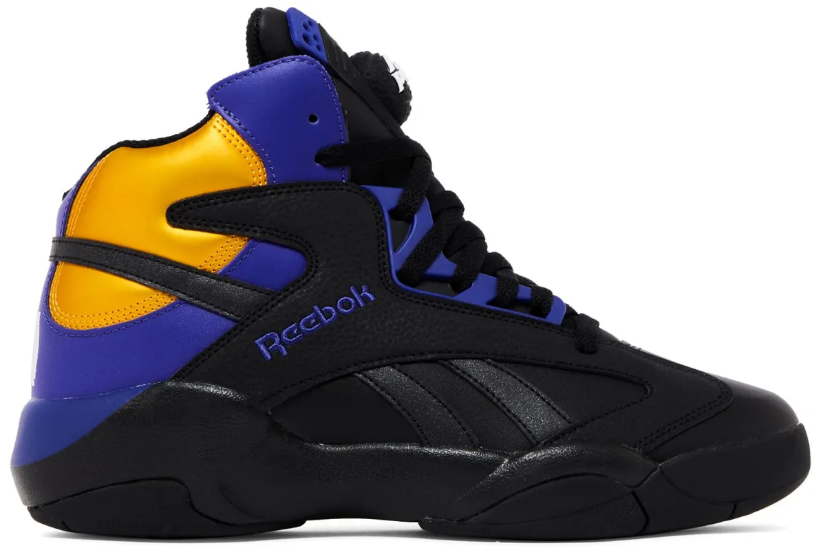 Reebok Men's Shaq Attaq Shoes - Cblack/Bolprp/Cogold sold by Zulily