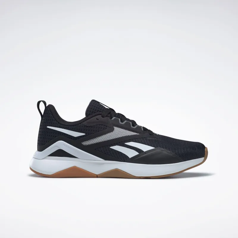 Reebok Men's Nanoflex Tr 2.0 Shoes - Cblack/Pugry6/Ftwwht sold by Zulily