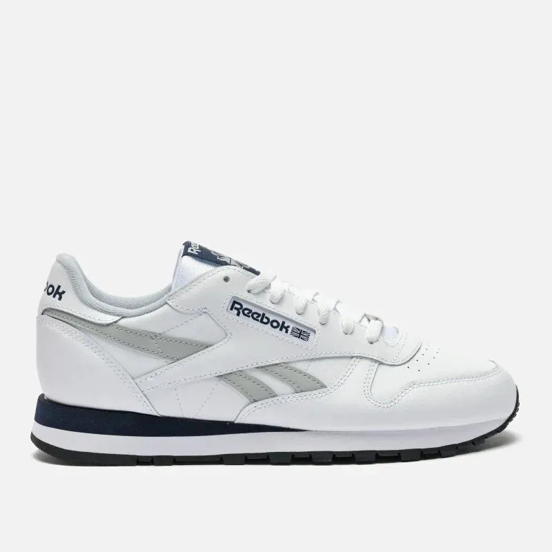 Reebok Men's Classic Leather Shoes - White/Pugry3/Vecnav sold by Zulily