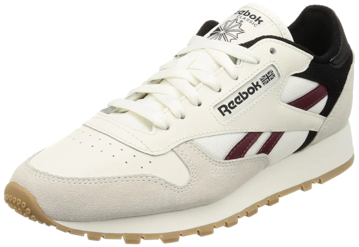 Reebok Men's Classic Leather Shoes - Chalk/Clamar/Cblack sold by Zulily
