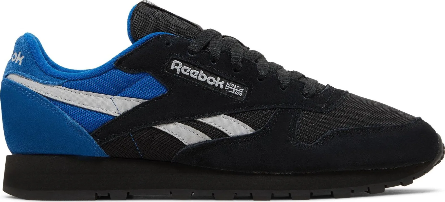 Reebok Men's Classic Leather Shoes - Cblack/Cdgry2/Vecblu sold by Zulily