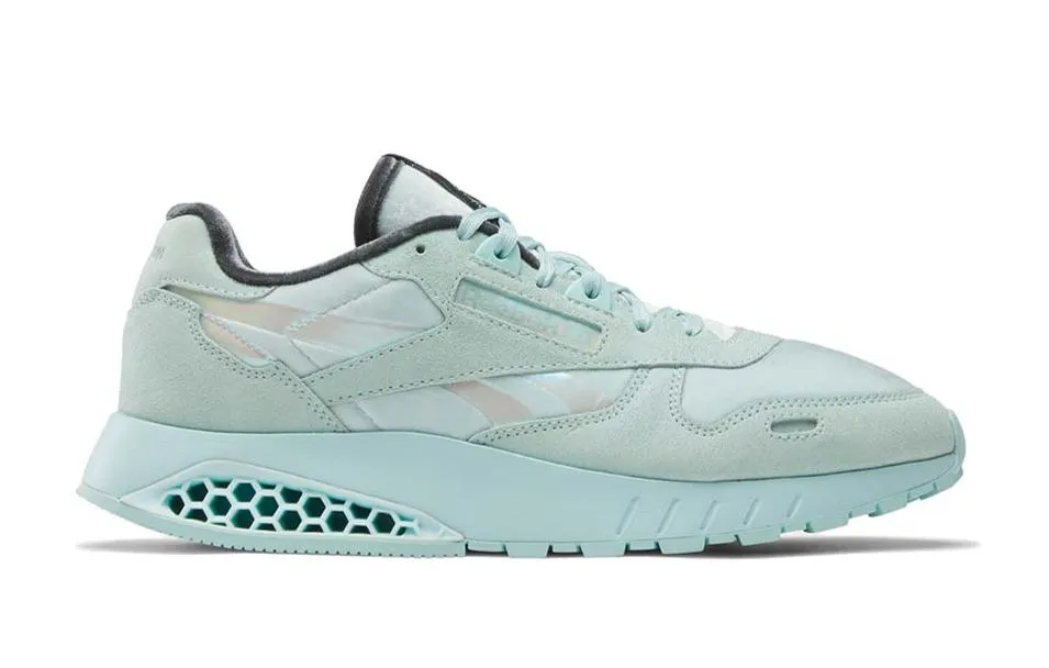 Reebok Men's Classic Leather Hexalite Shoes - Digitalglow/Coolbreeze/Nightbl sold by Zulily