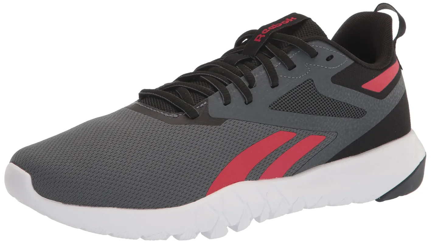 Reebok Men's Flexagon Force 4 Shoes - Purgry/Cblack/Vecred sold by Zulily