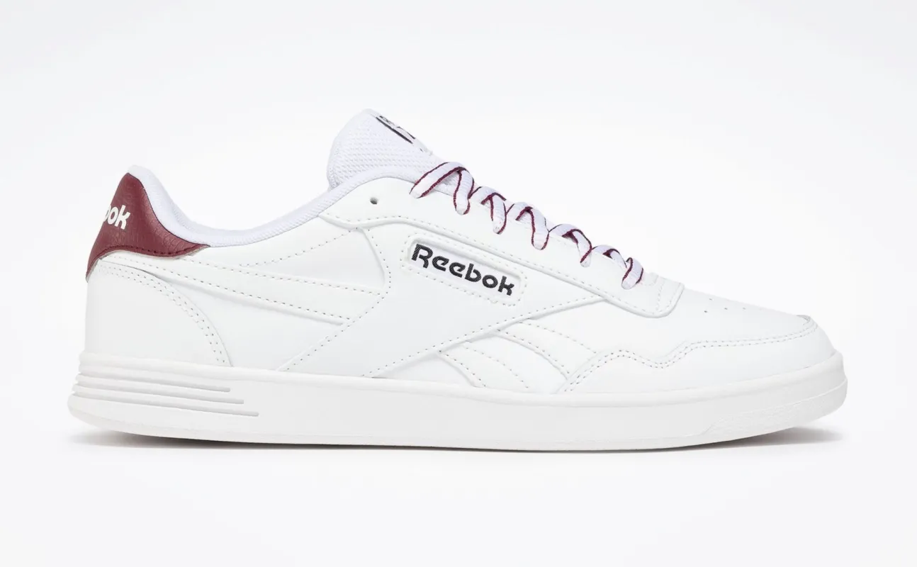 Reebok Men's Court Advance Shoes - Ftwwht/Clamar/Cblack sold by Zulily