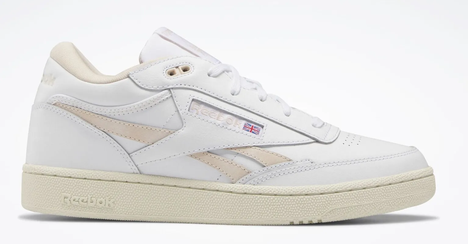 Reebok Men's Club C Mid II Revenge Shoes - Ftwwht/Sofecr/Alabas made by Reebok