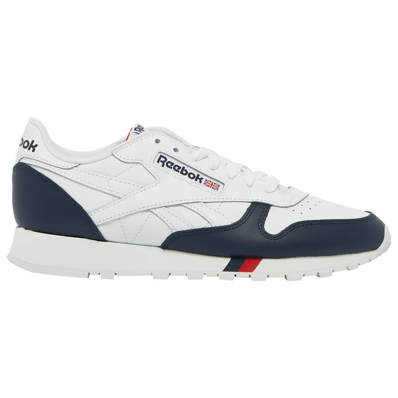 Reebok Men's Classic Leather Shoes - Ftwwht/Vecred/Vecnav sold by Zulily