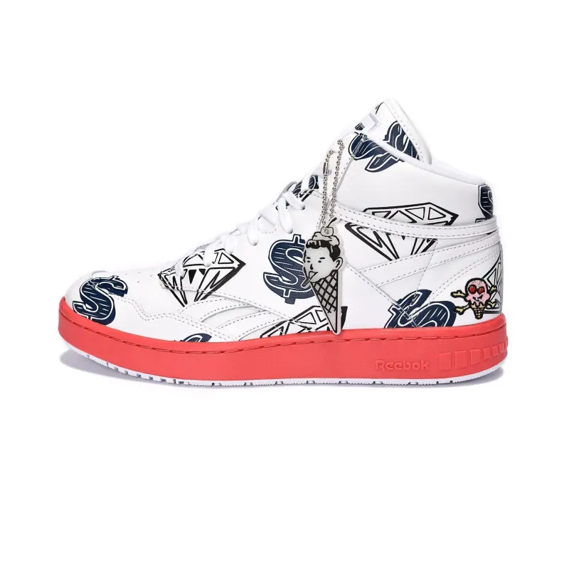 Reebok Men's Bb 4600 Mu Shoes - White/Popred/Conavy sold by Zulily