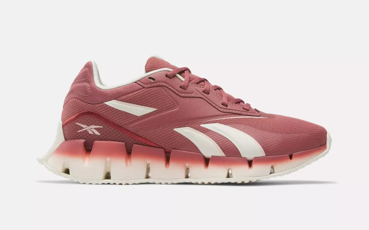 Reebok Womens Zig Dynamica 4 Shoes - Sedros/Chalk/Pospin sold by Zulily