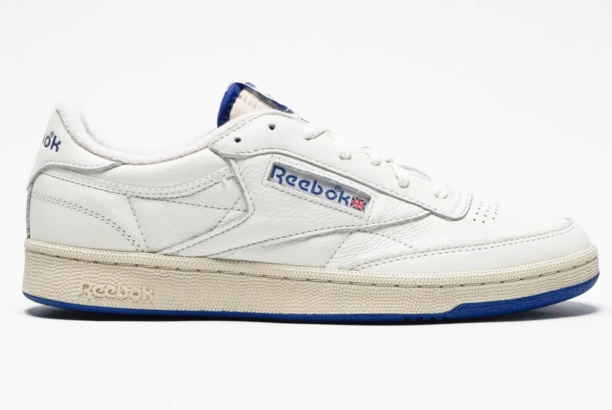 Reebok Men's Club C 85 Vintage Shoes - Chalk/Vecblu/Alabas sold by Zulily
