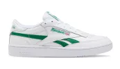 Reebok Men's Club C Revenge Mu Shoes - White/White/Glen Green sold by Zulily