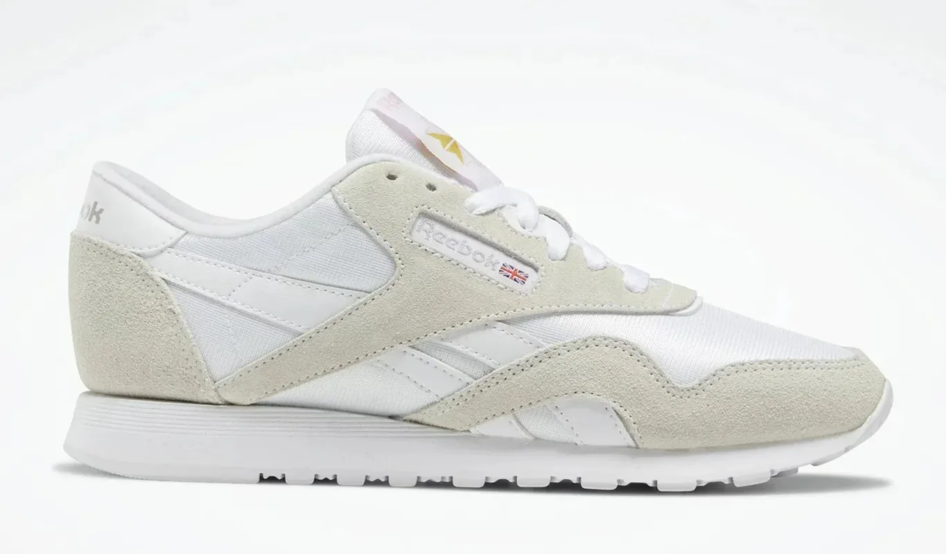 Reebok Men's Classic Nylon Shoes - Pugry2/White/Pugry2 sold by Zulily
