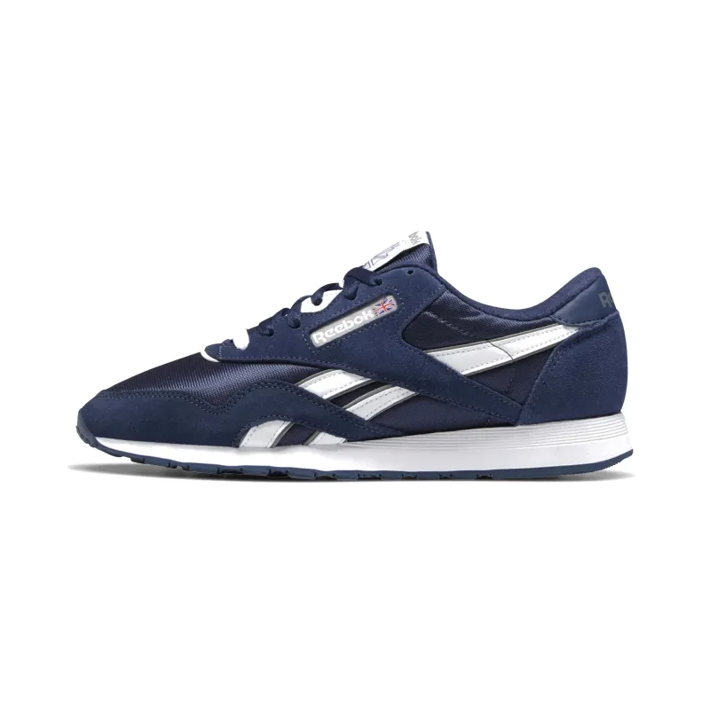 Reebok Men's Classic Nylon Shoes - Team Navy/Platinum sold by Zulily