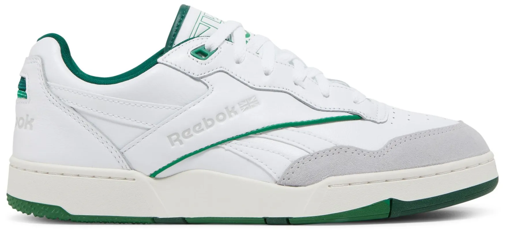 Reebok Men's Bb 4000 II Shoes - Ftwwht/Chalk/Drkgrn sold by Zulily