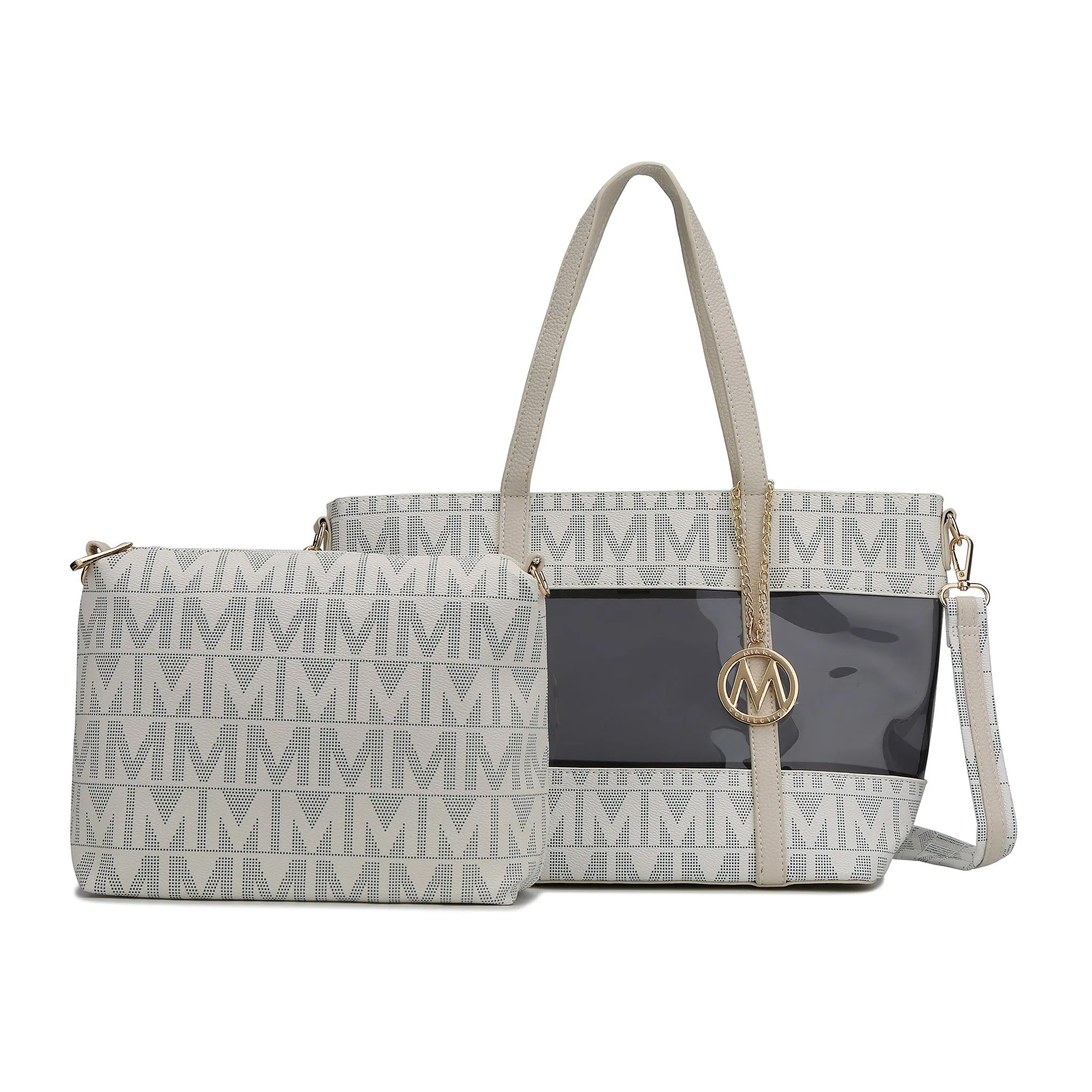 MKF Collection Women's Belinda Signature Tote Bag And Pouch Set sold by Zulily