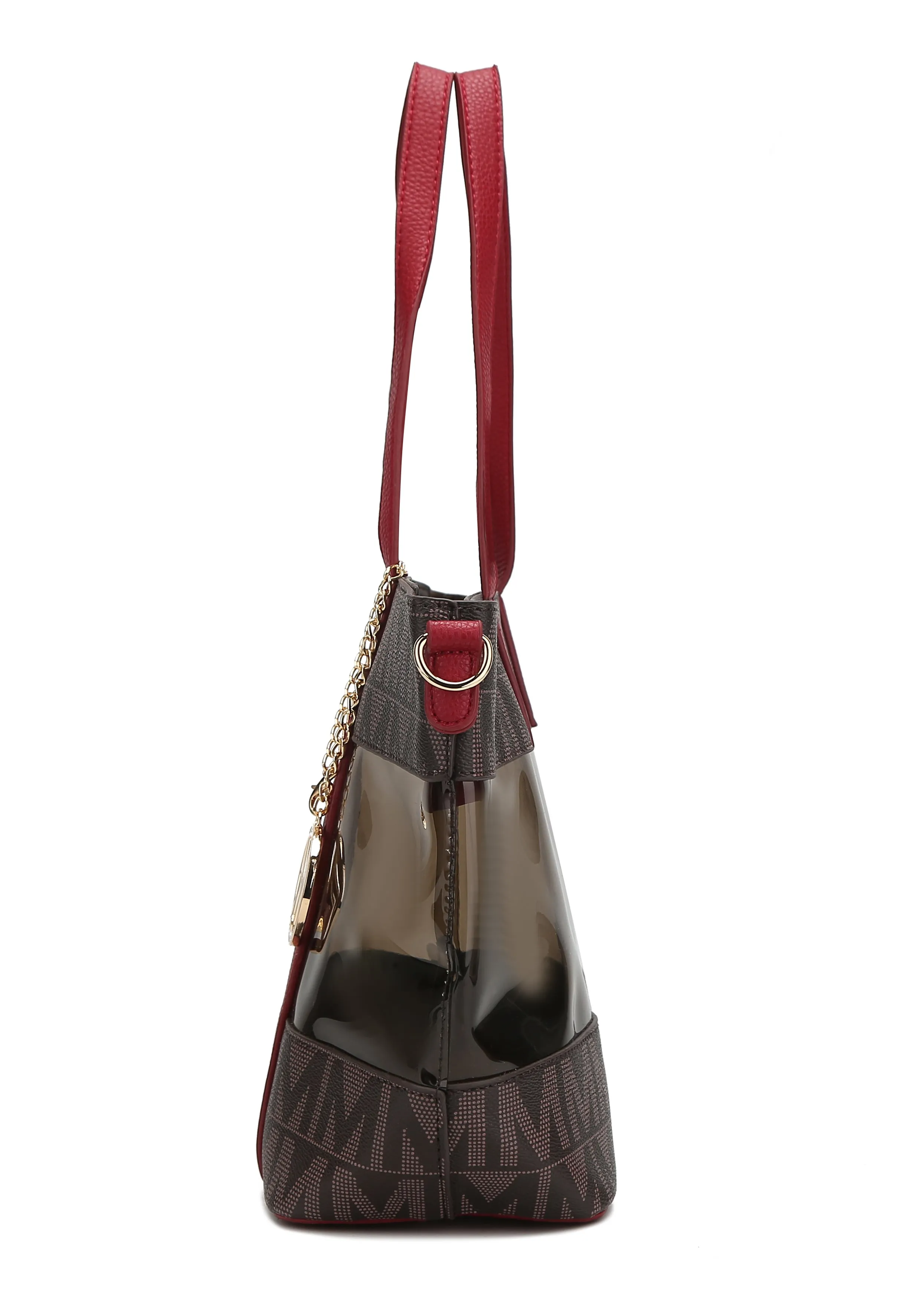 MKF Collection Women's Belinda Signature Tote Bag And Pouch Set sold by Zulily product image thumbnail 4