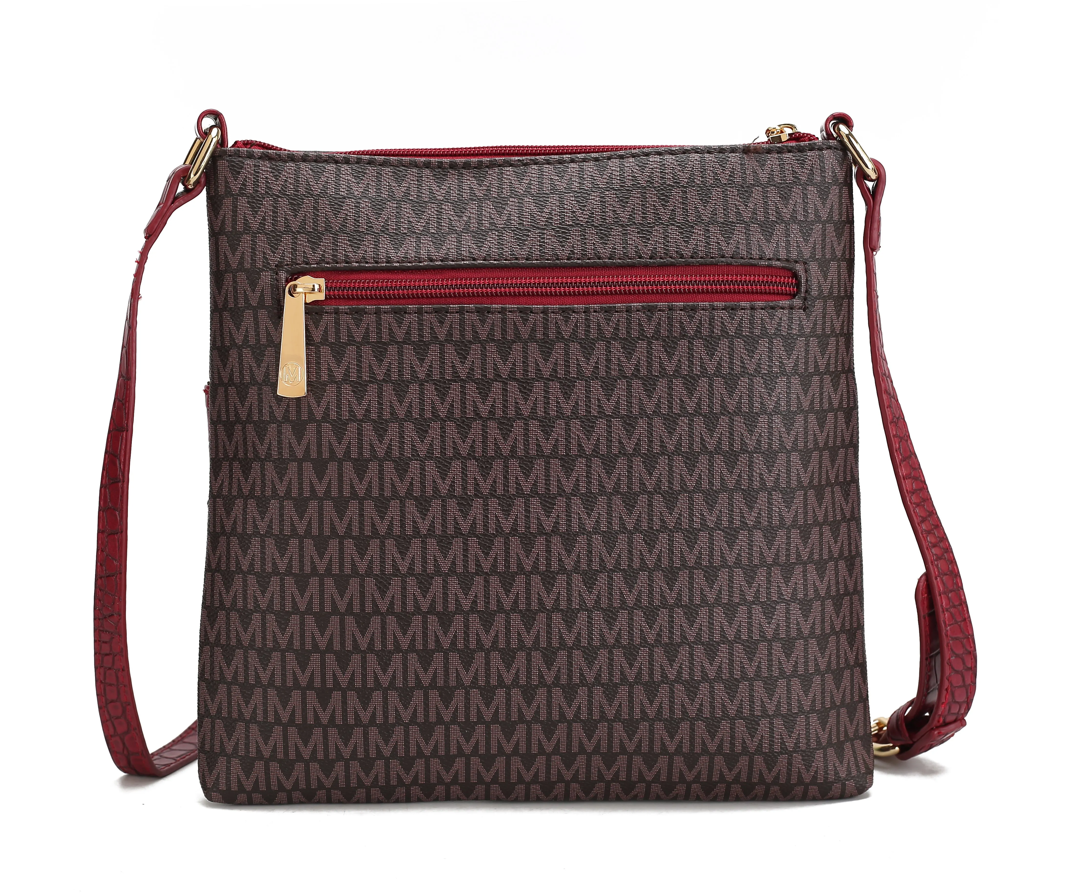 MKF Collection Women's Tania Signature Crossbody Bag sold by Zulily product image thumbnail 3