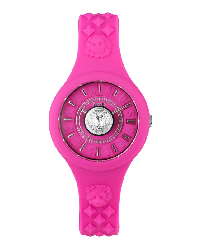 Versus Versace Fire Island Lion Strap Watch sold by Zulily