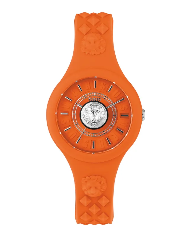Versus Versace Fire Island Lion Strap Watch sold by Zulily