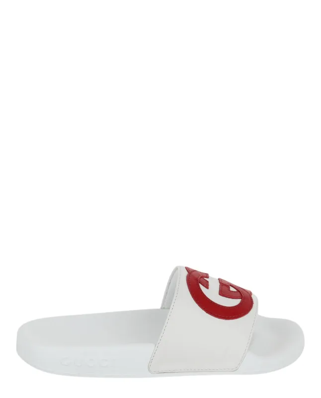 Gucci Interlocking G Slides sold by Zulily