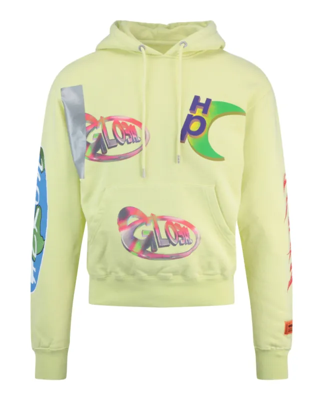 Heron Preston Global Collage Hoodie sold by Zulily
