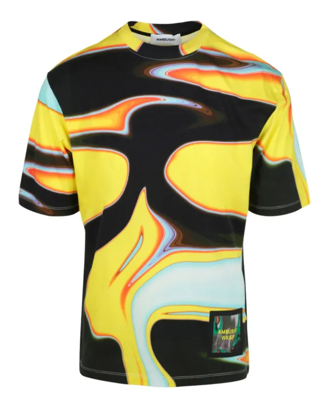 AMBUSH Multicolor WSKP Patch T-Shirt sold by Zulily