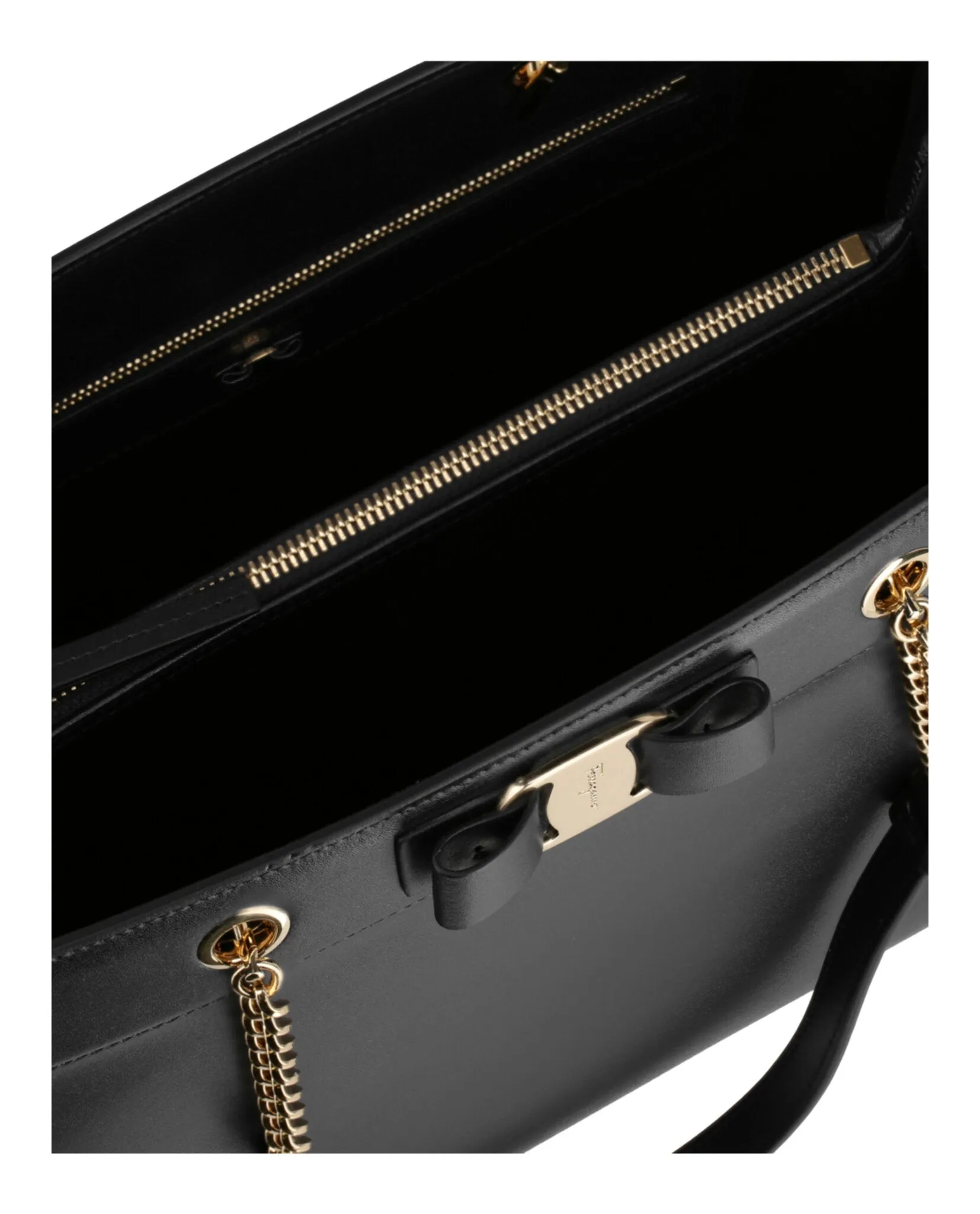 Ferragamo Vara Bow Smooth Leather Tote sold by Zulily product image thumbnail 5