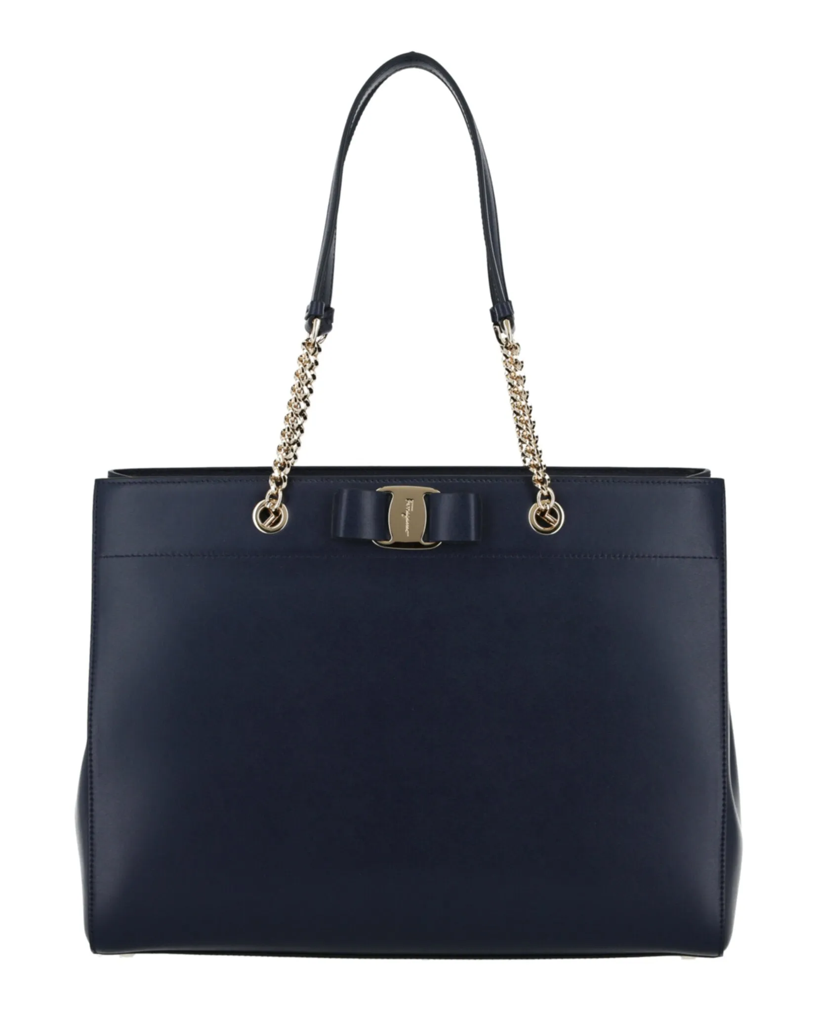 Ferragamo Vara Bow Smooth Leather Tote sold by Zulily