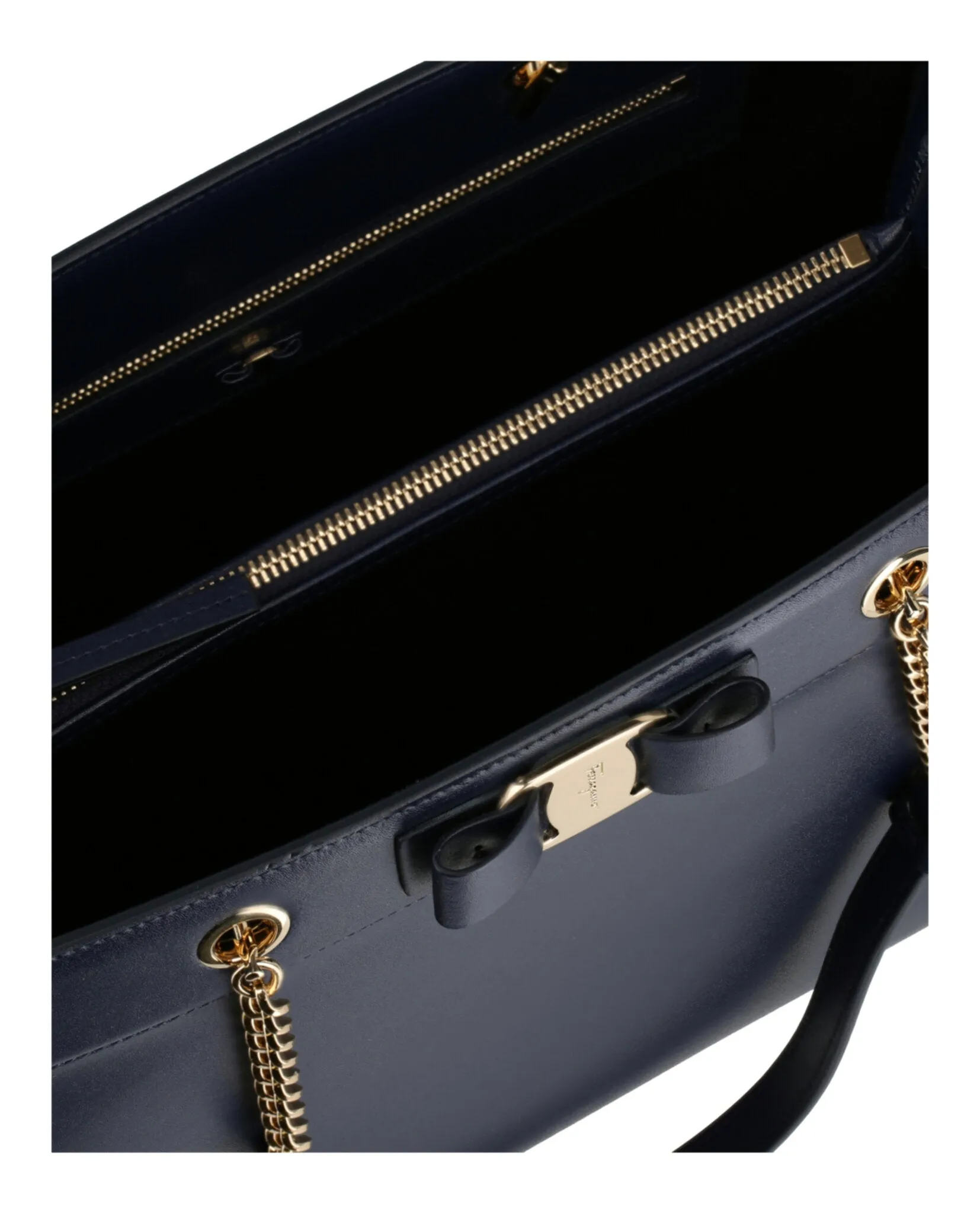 Ferragamo Vara Bow Smooth Leather Tote sold by Zulily product image thumbnail 5