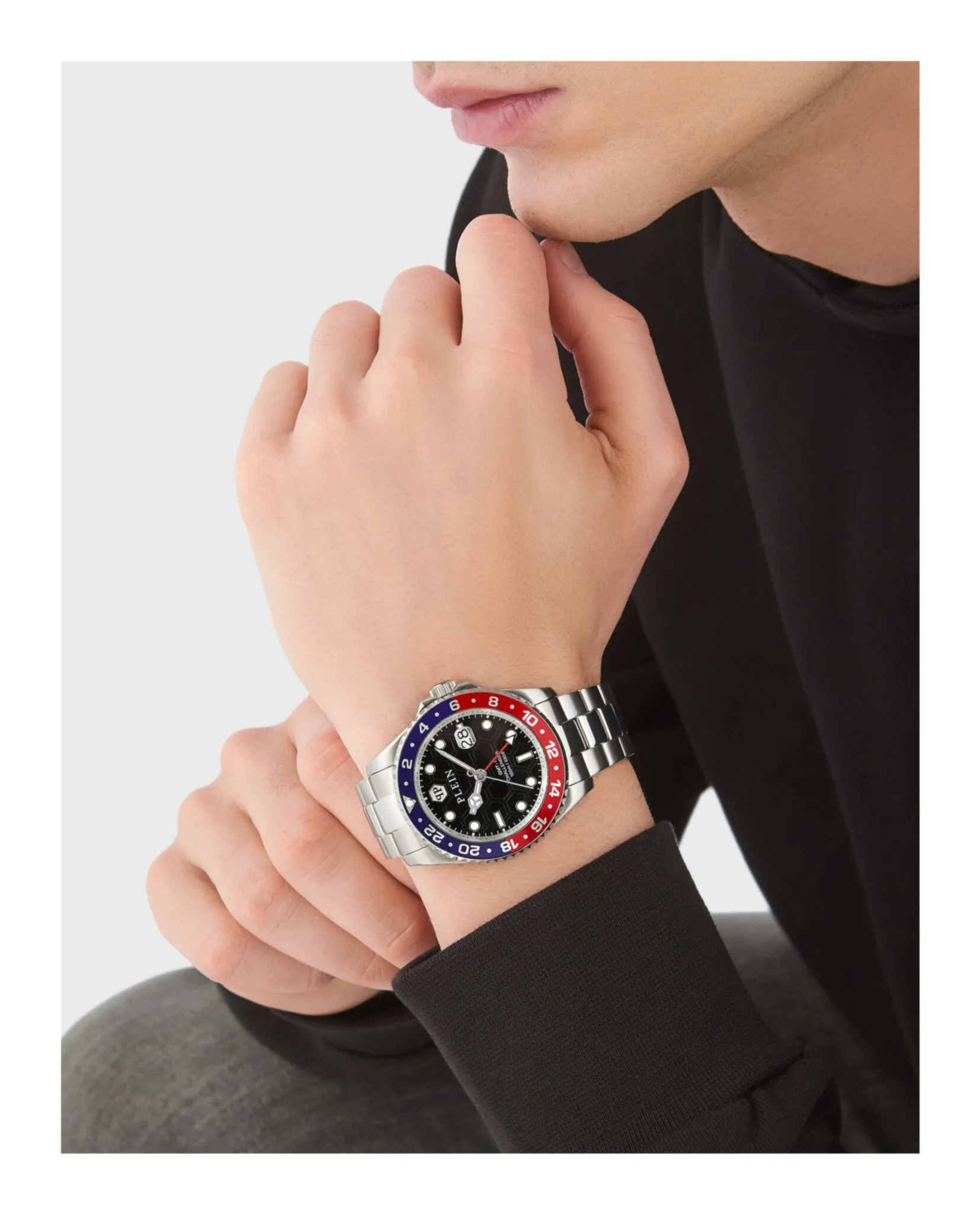 Philipp Plein GMT-I Challenger Bracelet Watch sold by Zulily product image thumbnail 5