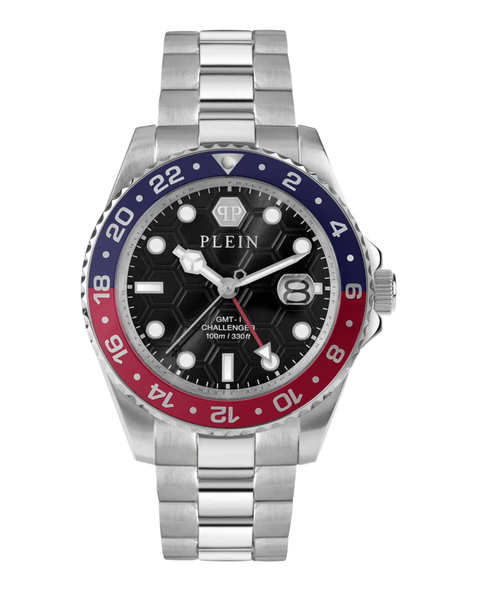 Philipp Plein GMT-I Challenger Bracelet Watch sold by Zulily