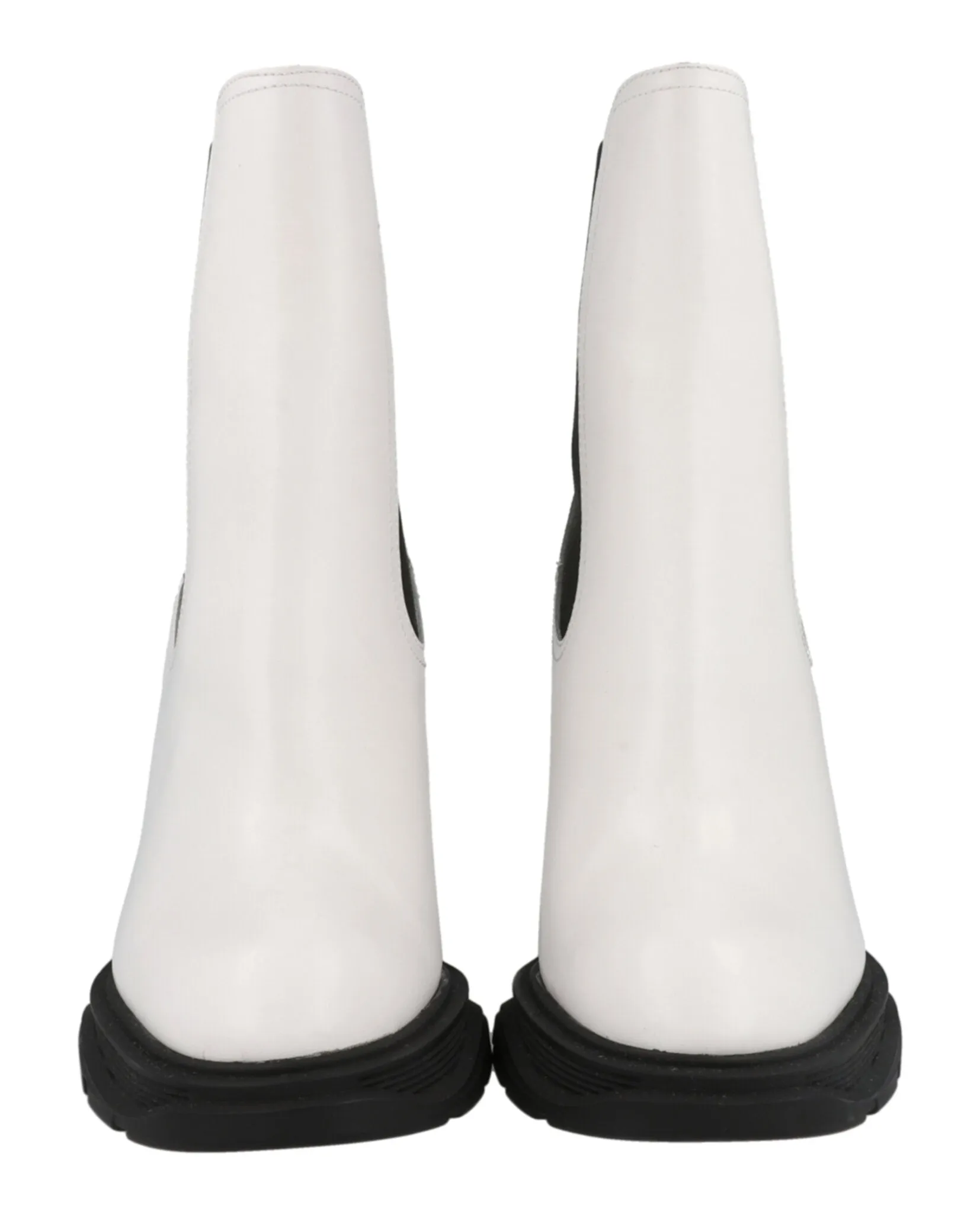 Alexander McQueen Women's Leather Heeled Chelsea Boots sold by Zulily product image thumbnail 5