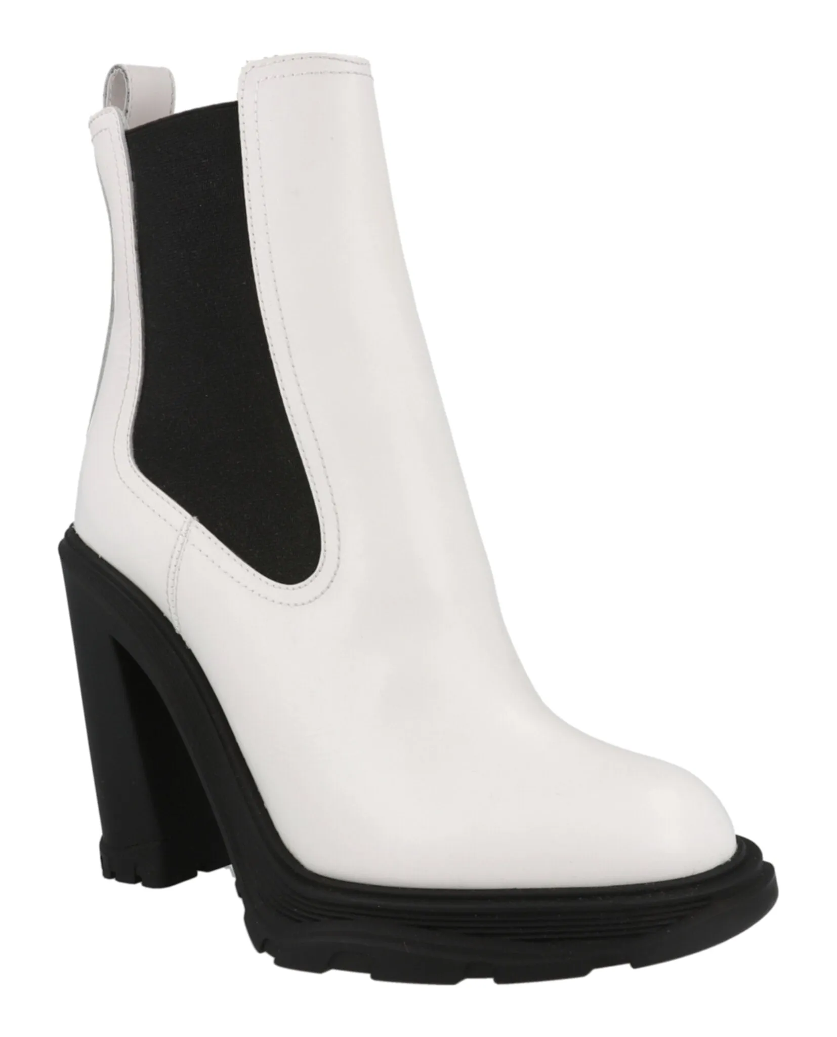 Alexander McQueen Women's Leather Heeled Chelsea Boots sold by Zulily product image thumbnail 2