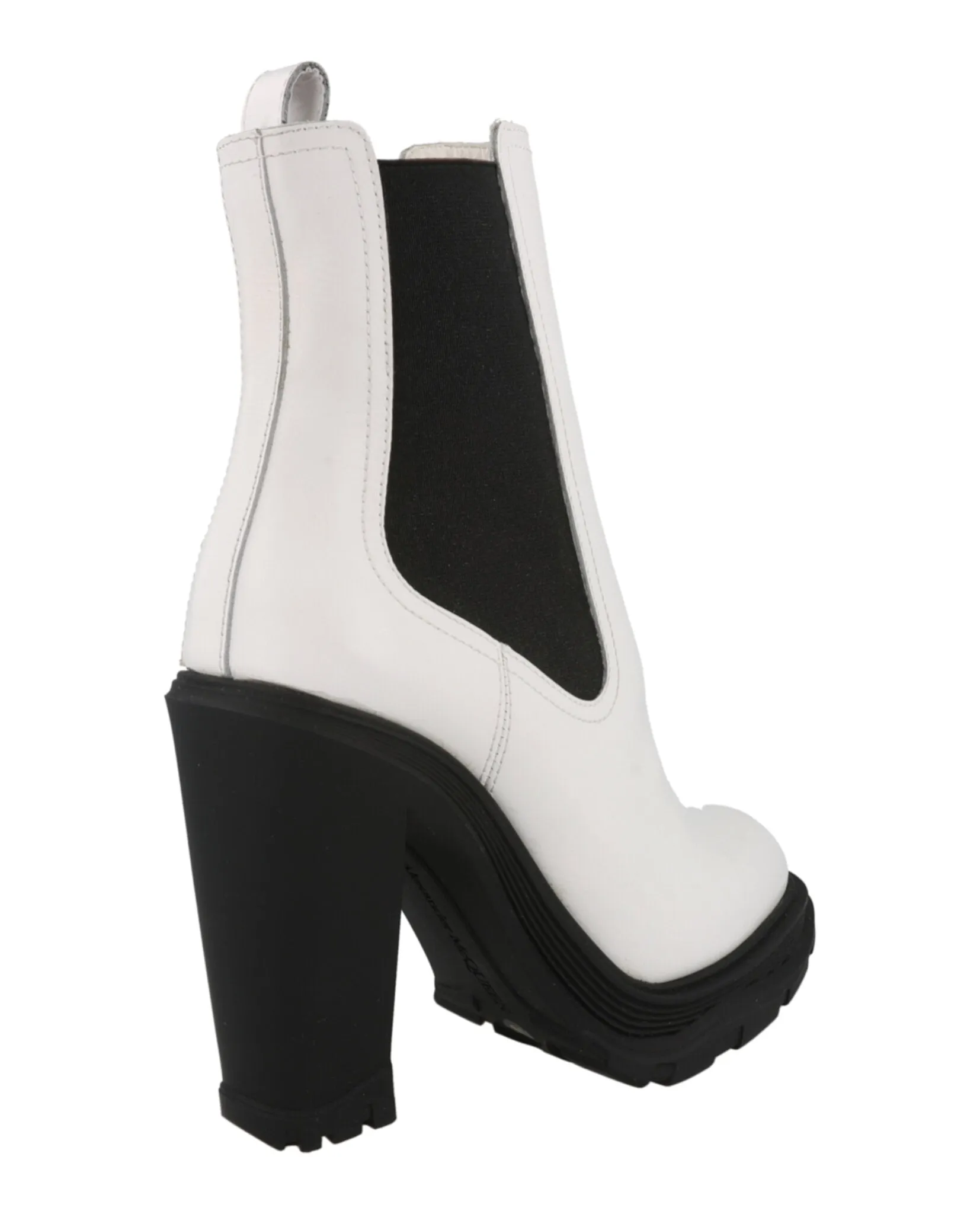 Alexander McQueen Women's Leather Heeled Chelsea Boots sold by Zulily product image thumbnail 3
