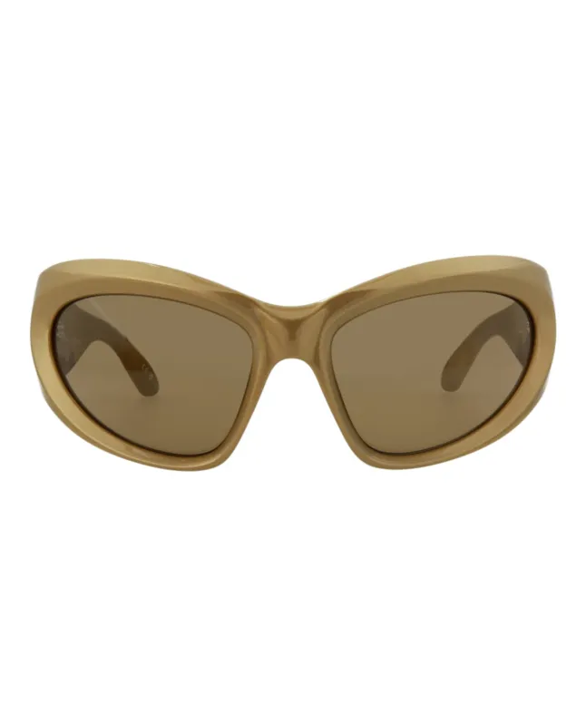 Balenciaga Shield-Frame Bio Injection Sunglasses sold by Zulily