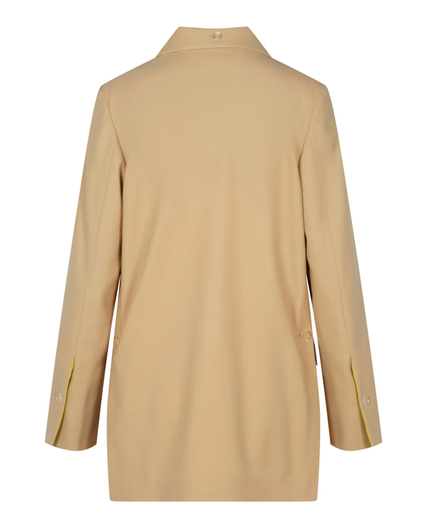 Off-White Active Light Wool Blend Tomboy Jacket sold by Zulily product image thumbnail 2