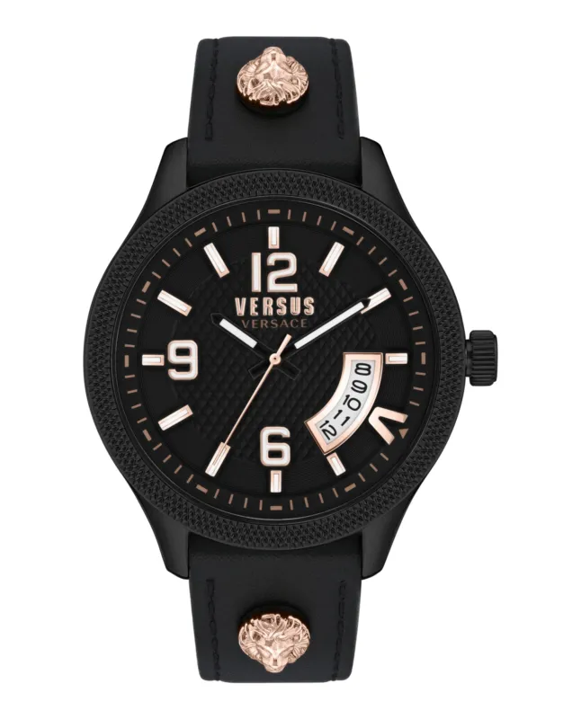 Reale Leather Watch sold by Zulily