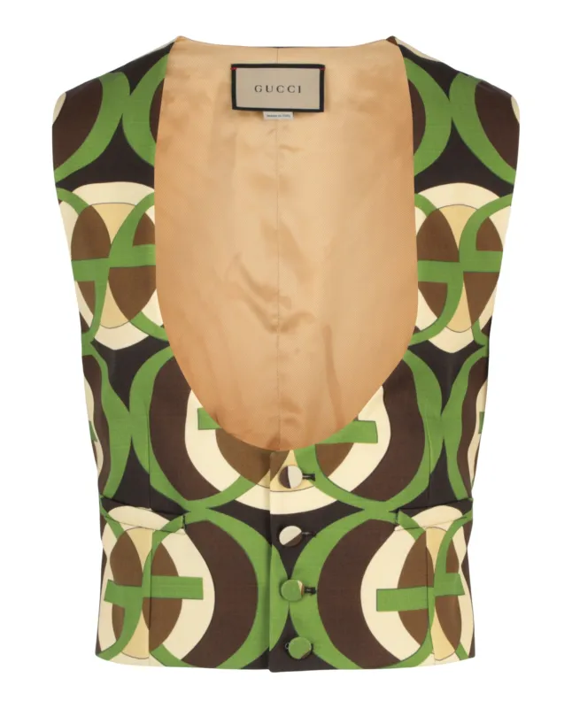 Gucci G Pattern Vest sold by Zulily