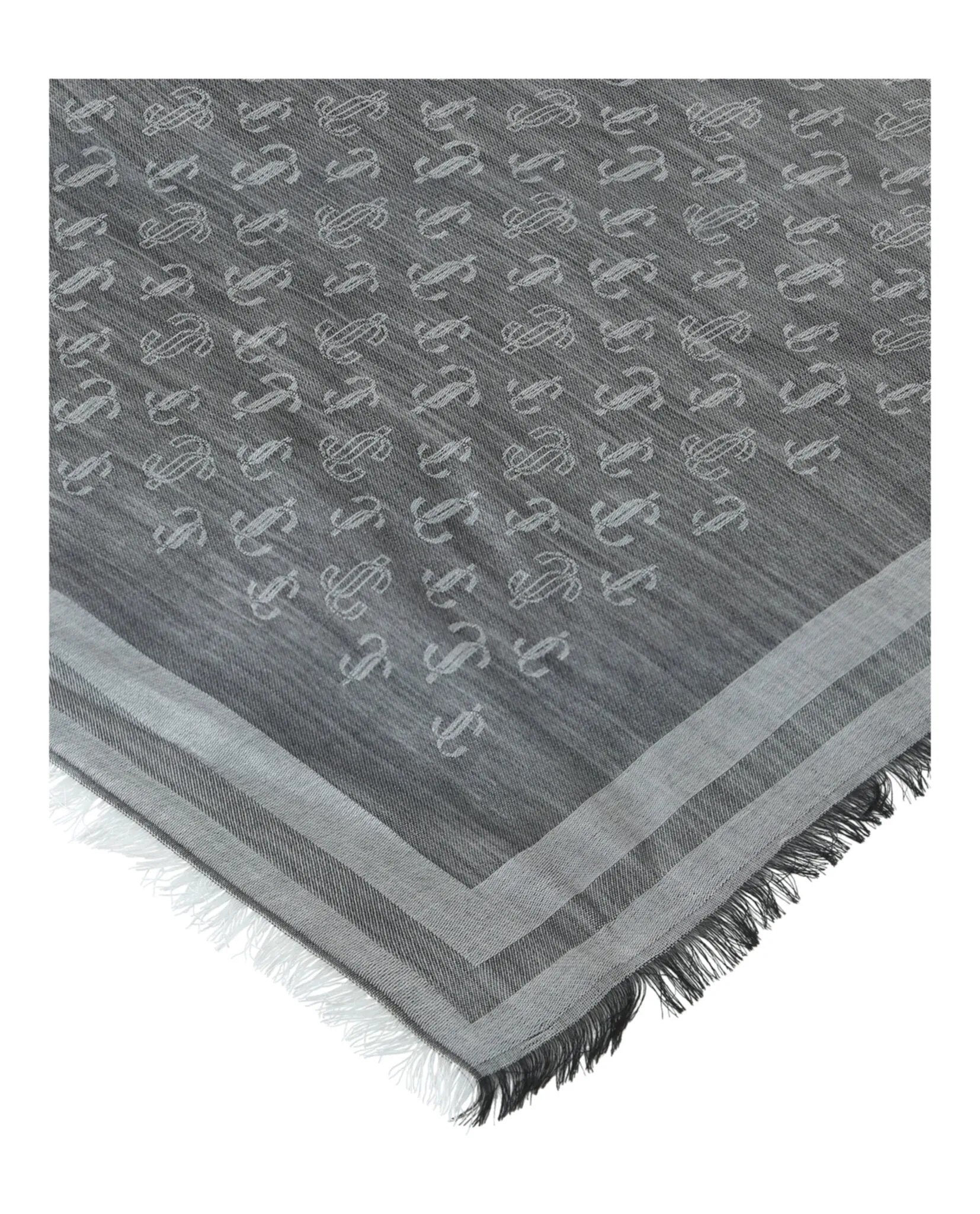 Jimmy Choo Logo Wool Blend Scarf sold by Zulily product image thumbnail 2