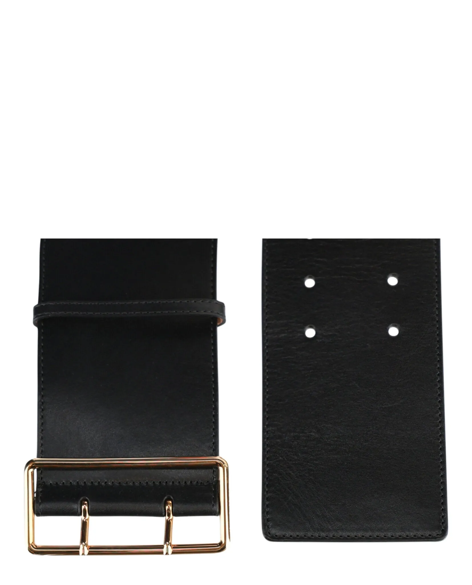 Alexander McQueen Women's Wide Ecolux Military Belt sold by Zulily product image thumbnail 2