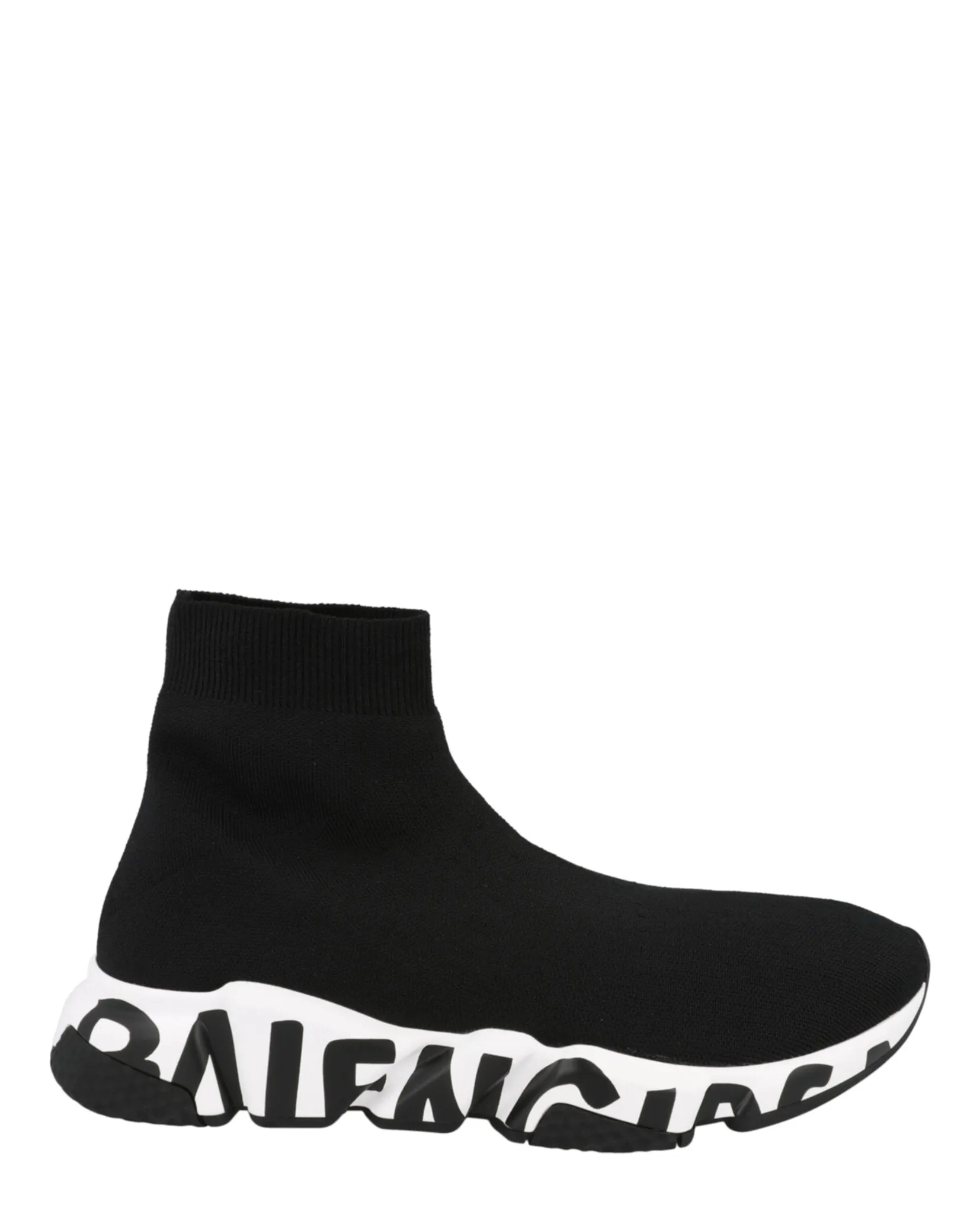 Balenciaga Speed Graffiti Knit High Top Sock Sneakers sold by Zulily