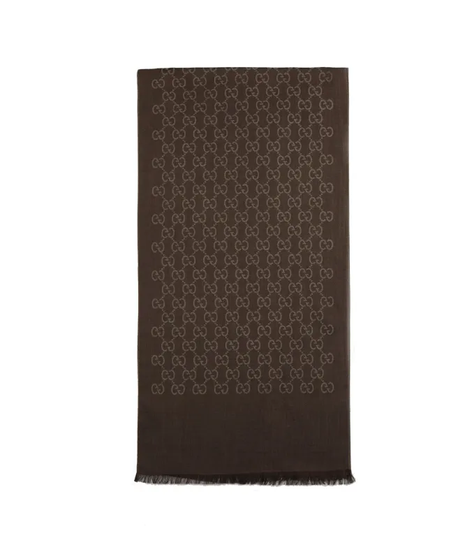 Gucci Unisex-Adult GG Logo Scarf 165904-3G646-9664 sold by Zulily
