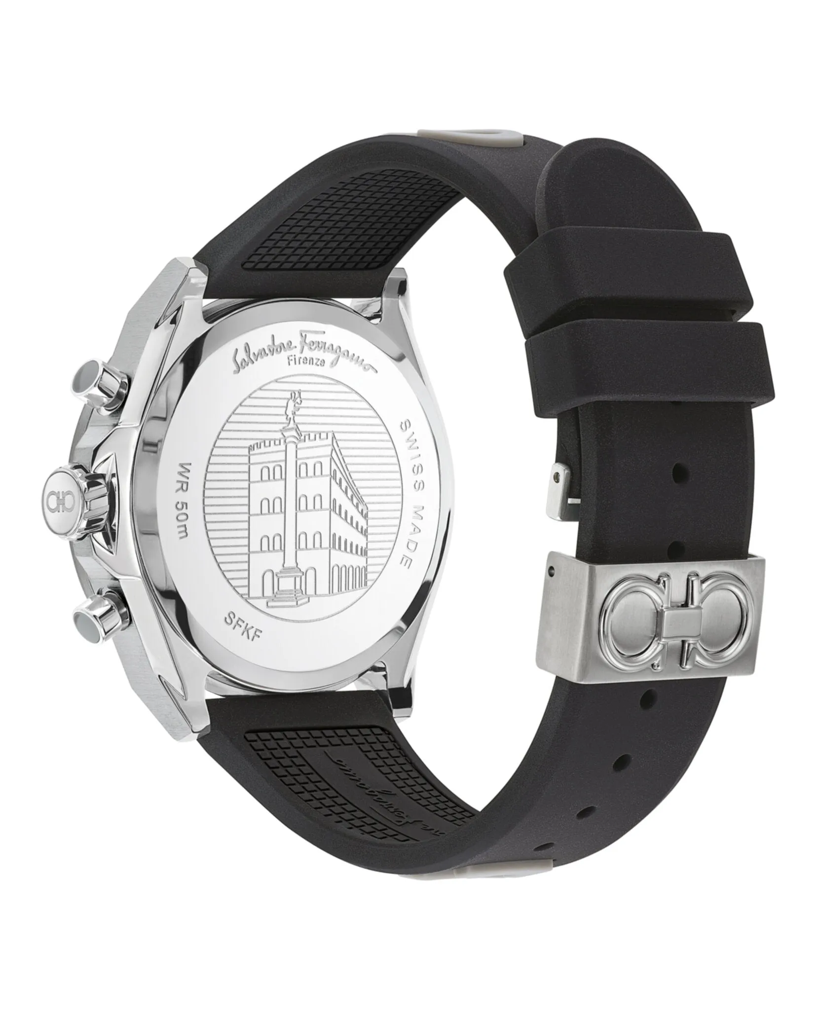 Ferragamo Urban Chrono Silicone Watch sold by Zulily product image thumbnail 3