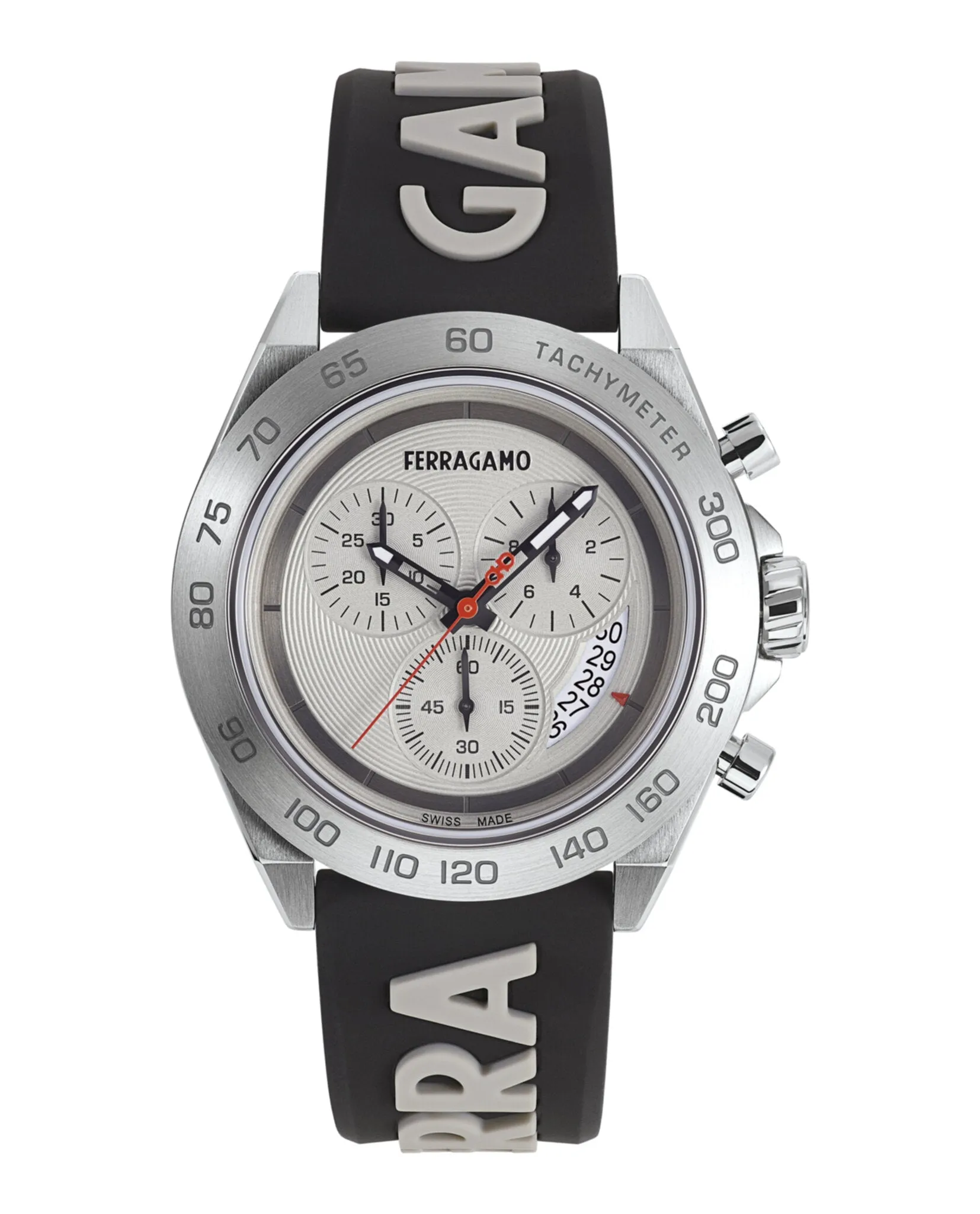 Ferragamo Urban Chrono Silicone Watch sold by Zulily