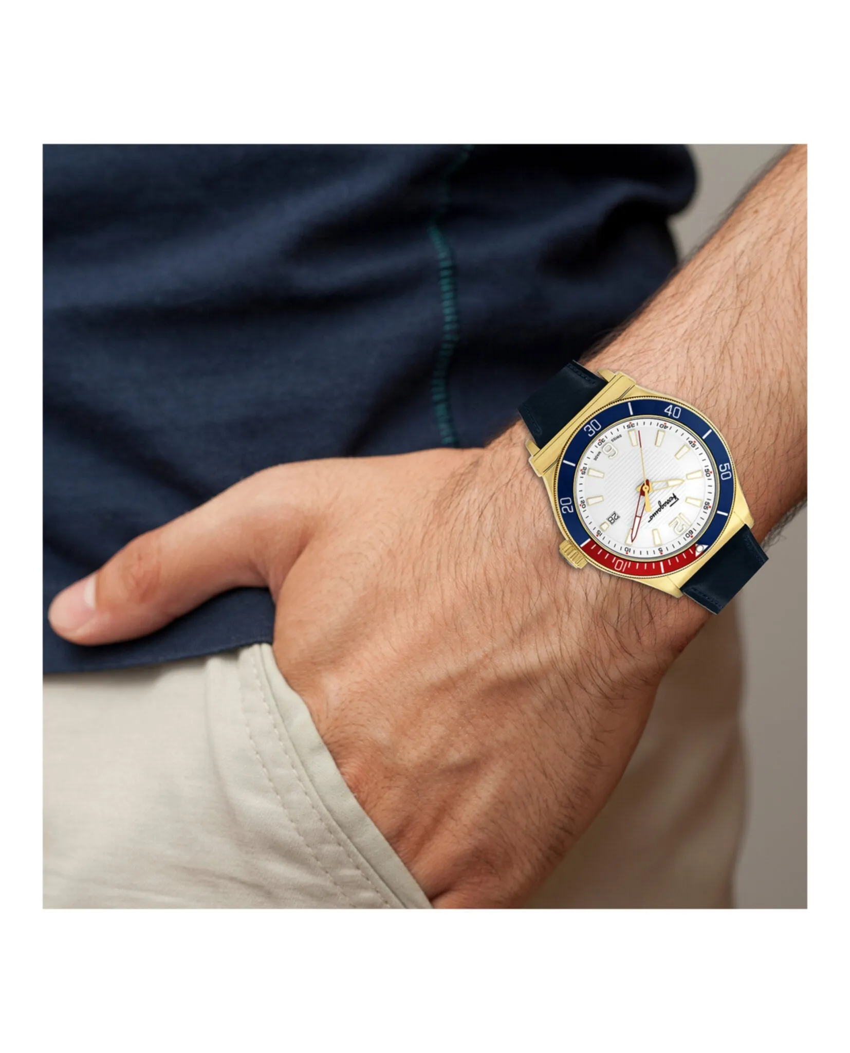 Ferragamo 1898 Sport Strap Watch sold by Zulily product image thumbnail 5